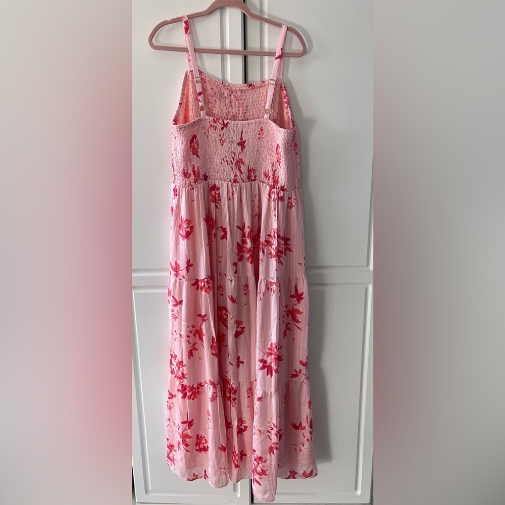 NWT Lane Bryant Pink Floral Dress - Picture 6 of 6